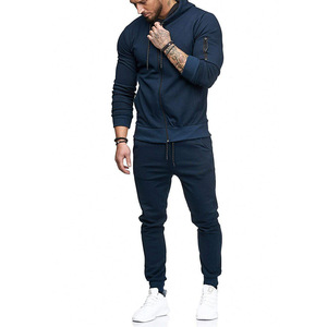 2022 Premium Custom Jogging Wear Training <strong>Gym</strong> Jogger Track Suits Custom Men's Full Zip Hooded Jogging Wear <strong>Tracksuit</strong> - Product Image 6