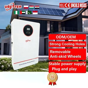 EU Stock <b>48V</b> 314Ah Stackable <b>Battery</b> 15KWh 5-10kW Built-In Energy Storage Residential Solar Power Use - Product Image 1