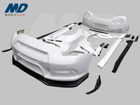 Kits de carrosserie large en fibre de carbone style VRS Ver 2014 pour Nissan GTR R35 2008-2016