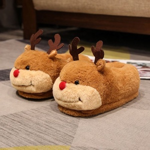Pantoufles d'intérieur <span class=keywords><strong>en</strong></span> forme d'animal, douces et moelleuses, pour l'hiver, <span class=keywords><strong>en</strong></span> peluche, vente <span class=keywords><strong>en</strong></span> gros - Product Image 3