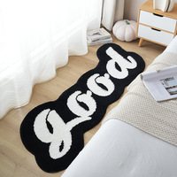 Tapis irrégulier à poils longs, flocqué, tufté à la main, tissé Wilton, pliable, pour la maison, livraison directe transfrontalière prise en charge