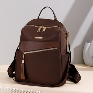 <span class=keywords><strong>Mochila</strong></span> Bolsos de <span class=keywords><strong>mujer</strong></span> de moda Estilo coreano Versátil Gran capacidad Moda <span class=keywords><strong>Mochila</strong></span> de viaje simple Venta al por mayor 638 - Product Image 4