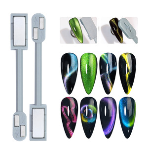 Nouvel Arrivage Aimants pour Vernis à Ongles Effet Œil de Chat Double Tête Grande Taille Force Maximale Améliorée pour Nail Art - Product Image 1