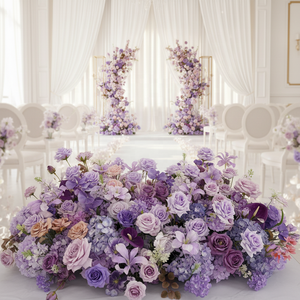 زهور اصطناعية بلاستيكية مصنوعة يدويًا بالجملة - ورود مختلطة واقعية بأسلوب طبيعي وصديقة للبيئة - Product Image 3