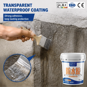 Revêtement liquide auto-adhésif transparent et imperméable sans joint et mastic transparent pour l'étanchéité des joints métalliques - Product Image 1