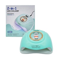 Sèche-ongles professionnel 268W UV LED, lampe à séchage rapide, capteur intelligent, portable, lumière pour vernis gel, salon