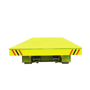 새로운 디자인의 어드밴스 KPD 시리즈 저전압 트랙 플랫 카 트랜스퍼 카트 전기 플랫 카 - Product Image 1