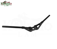 Guidon de moto noir KOLMIO-LAM compatible avec Honda ADV350 2022-2025