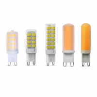 Ampoule LED G9 SMD COB 3W 4W 7W 120V 230V CRI 90+ Dimmable Bi Pin 2700-6500K pour Lustre Plafonnier