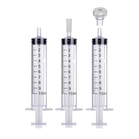 Seringue en plastique de 10ml avec adaptateur d'extraction, outil de recharge de parfum, fournitures de décantation de parfum pour bouteille de parfum vide de voyage