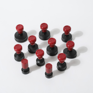 Boîtier de tampon CB Series, rond ovale, pour tampon atomique, avec poignée, compatible avec la mousse photosensible, rechargeable, pour bureau - Product Image 1