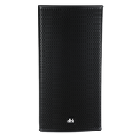DBK Pasif 15-Inch Full Range 3-Way 600W RMS 52-20kHz 8 Baltic Birch Kotak Speaker Portabel Sistem Audio Profesional Musik