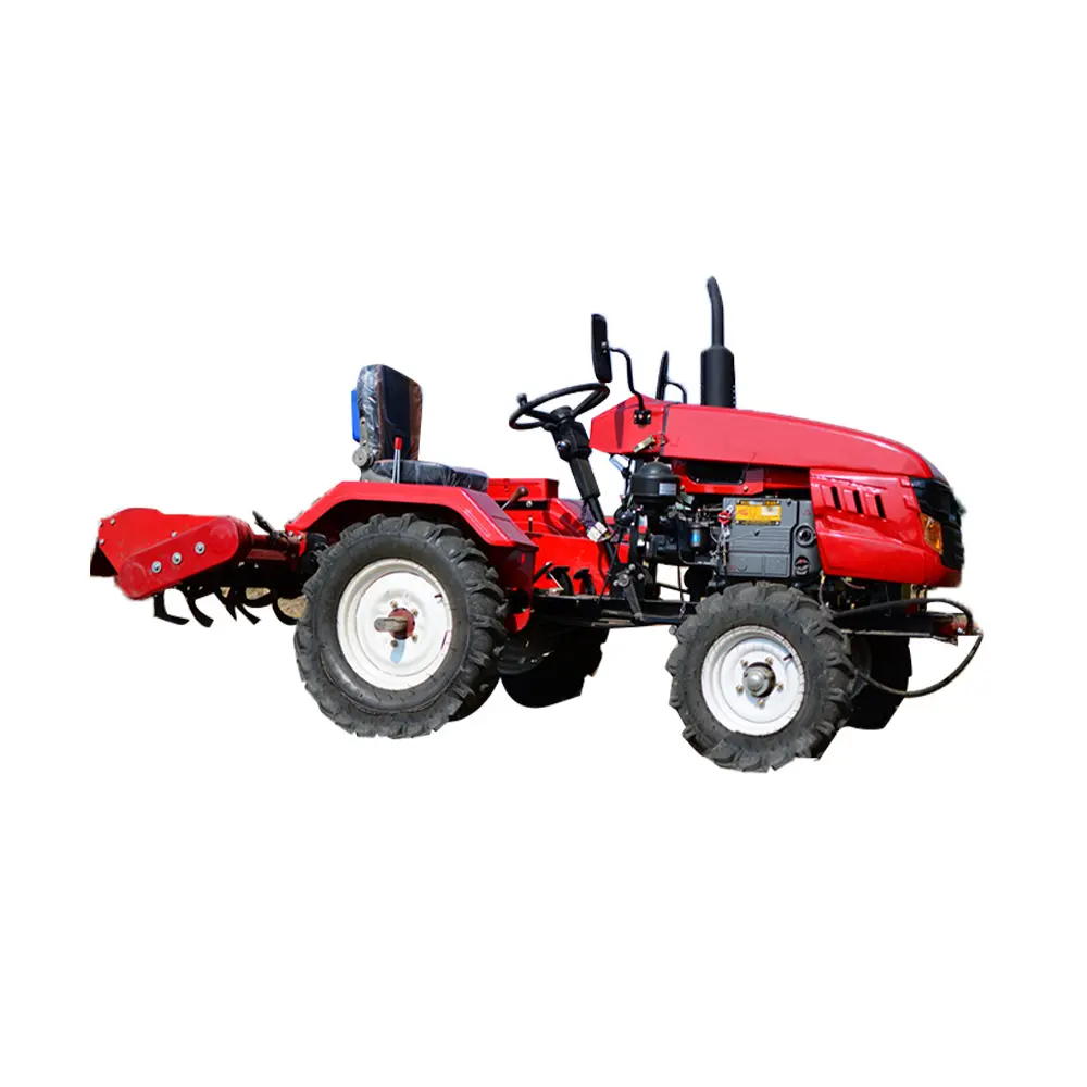 Сельскохозяйственный мини-трактор 12-22HP, четырехколесный трактор