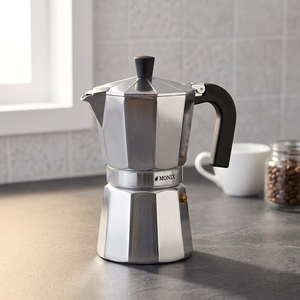 Macchina da Caffè in Alluminio Monix Vitro Express 6 Tazze (Modello 4001405 EAN 8435092400179) - Product Image 3