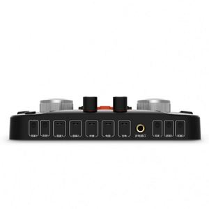 Demao-Mezclador de Audio profesional, 4 canales, tarjeta de sonido estéreo, sistema de consola, USB, BT, <span class=keywords><strong>FX</strong></span>, procesador de señal de Audio Digital con efecto - Product Image 3