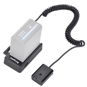 Batterie factice KingMa NP-FW50 avec plaque adaptatrice pour système d'alimentation par batterie factice FW50 pour <span class=keywords><strong>Sony</strong></span> A7 A7S A7S2 A7R3 - Product Image 2