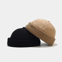 Vente en gros de nouveau chapeau Docker chaud réglable casquette de Baseball sans bord chapeau Gorras hommes chapeaux d'hiver pour femmes hommes en plein air