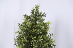 Bonsái Artificial al por Mayor, Topiario <span class=keywords><strong>de</strong></span> 24 Pulgadas en Forma <span class=keywords><strong>de</strong></span> Bola, Boj Verde, <span class=keywords><strong>Buxus</strong></span>, Árbol <span class=keywords><strong>de</strong></span> Vegetación, Decoración para Interiores y Exteriores - Product Image 5