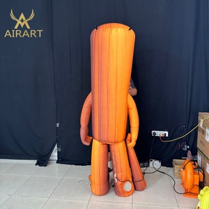 Personaggio gonfiabile su misura nelle fiabe per la decorazione dello spettacolo scolastico per feste, mascotte con Figure di bambù gonfiabili - Product Image 2
