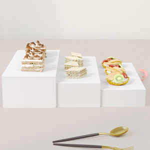Rak <span class=keywords><strong>Display</strong></span> kue, 3 buah pak dekorasi meja makanan penutup nampan kue teh tinggi Tripod rak tampilan kue - Product Image 4