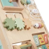 Marche-bébé en bois, trotteur pour bébé, jouet Montessori, jouets éducatifs pour bébés, marche-bébé multifonctionnel en bois