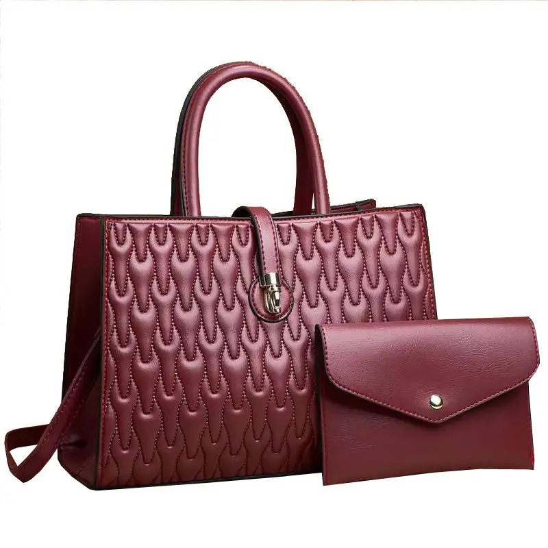 2022 new design of women's bags shoulder wholesale hand bag set large capacity messenger purses and handbags