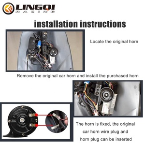 Klaxon Métallique Original LINGQI RACING Light Bee pour Moto Tout-Terrain SUR-RON SUR RON SURRON - Pièces et Composants - Product Image 6