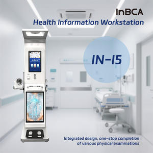 Kios Pemeriksaan Kesehatan Swalayan yang Dapat Disesuaikan OEM untuk Rumah Sakit, Analisa Tinggi dan Berat Badan Multifungsi dengan Akurasi 1g, Mendukung ODM - Product Image 5