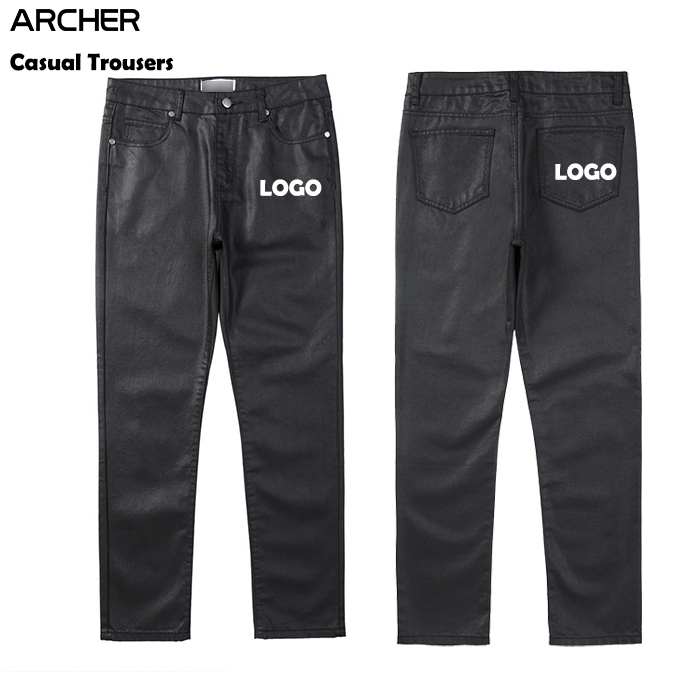 Fashion Custom Oversized Jeans Men Wide