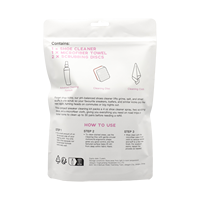Kit de Cuidado de Calzado Care Guys de 4 Piezas, Solución Completa con Espuma de Limpieza Profunda, Quitamanchas y Cepillo para Zapatos Blancos, Cuero, Nubuck y Lona