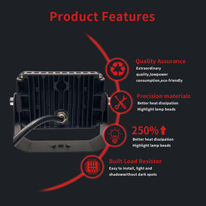 Faro LED Cuadrado de 5 Pulgadas y 180W, Haz Combinado, Luz Amarilla y Blanca, Ojo de Ángel DRL, Lámpara para Auto 4X4, para Wrangler, Lada <span class=keywords><strong>Niva</strong></span> - Product Image 5