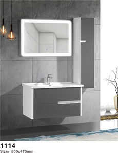 Lussuoso lussuoso moderno impermeabile a parete mobile da bagno con Smart specchio <span class=keywords><strong>lavello</strong></span> per Hotel ville - Product Image 5