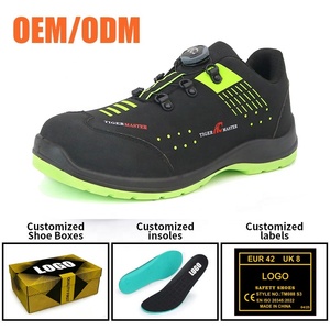 Scarpe di Sicurezza Sportive da Uomo Tiger Master con Chiusura a Rotazione, Punta in Fibra di Vetro, Antiperforazione, Leggere, Antiscivolo, Suola in PU Resistente all'Olio per Aeroporti - Product Image 5