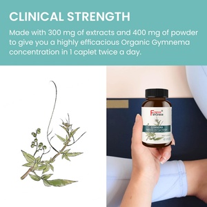 Complément alimentaire personnalisé à base de plantes Gymnema Sylvestre, 60 gélules, favorise le métabolisme des glucides - Product Image 4