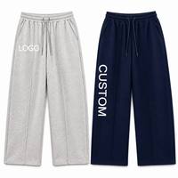 Pantalones Deportivos Casuales Retro de Corte Recto y Holgado, Versión Dual Personalizada al por Mayor, Ecológicos