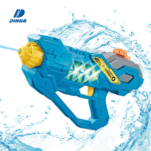 Pistolet à eau électrique à haute pression Pistolet à eau pour enfants Jouet avec lumières Pistolet à eau pour fête d'été Jouet amusant en plein air pour enfants et <span class=keywords><strong>famille</strong></span> - Product Image 1