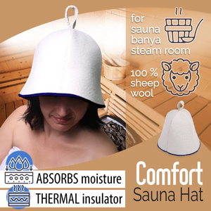 Chapeau <span class=keywords><strong>de</strong></span> sauna personnalisé avec logo, écologique, séchage rapide, luxe moderne, unisexe, en feutre <span class=keywords><strong>de</strong></span> laine doux, chapeau <span class=keywords><strong>de</strong></span> seau - Product Image 5