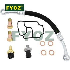 Kit di guarnizione per alloggiamento del filtro dell'olio motore per BMW 325Ci 530i <span class=keywords><strong>X5</strong></span> <span class=keywords><strong>E53</strong></span> E85 sostituisce 11361705532 Kit di tenuta dell'alloggiamento del filtro dell'olio motore - Product Image 2