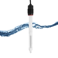 Sonde en verre pour électrode pH industrielle haute température pour le traitement des eaux usées chimiques, capteur de pH analogique haute précision