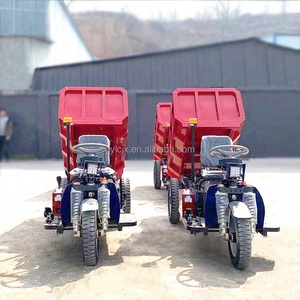 Mini camion à benne basculante électrique à trois roues 2000kg batterie petit camion à benne basculante pour le transport de l'exploitation minière - Product Image 3