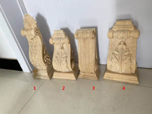 Modanature in <span class=keywords><strong>Legno</strong></span> Massello per Interni Decorative Cornici in <span class=keywords><strong>Legno</strong></span> per Porte Architravi - Product Image 4