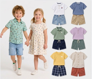 Breathable & Comfortable Summer Kids' Apparel, Diverse <b>Mixed</b> Styles,Random mix, Exclusive Restock for Chain Stores - Product Image 1