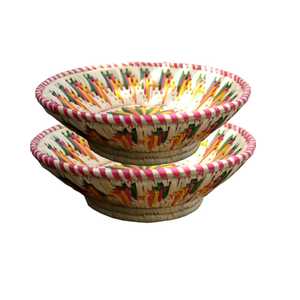 Offre Spéciale indien fabriqué à la main écologique tissé à la main en osier naturel Sabai herbe paniers ensemble de 1 pour la maison - Product Image 2