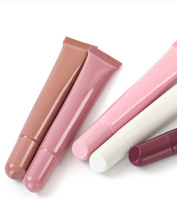 Color personalizado humedad mantequilla bálsamo labial tubo para apretar sin logotipo brillo de labios personalizado de alta calidad brillo de labios regordete personalizado - Product Image 6