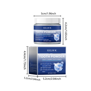 EELHOE Blanqueamiento de Dientes Profundos Diarios <span class=keywords><strong>Antibacteriano</strong></span> Aliento de Luz Fría Goma <span class=keywords><strong>Enjuague</strong></span> <span class=keywords><strong>Bucal</strong></span> Fresco Gránulos Limpieza de Dientes Portátil Adulto - Product Image 6