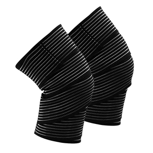 Usine en gros Logo personnalisable néoprène genouillères sécurité haltérophilie Fitness équipement Nylon enroulement ceinture de pression - Product Image 1