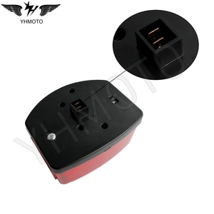 Luz Trasera para Motocicleta YHMOTO, Luz de Freno Trasera para Minsk 125cc Ruso, Carpathians 50cc - Product Image 3