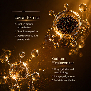 KORMESIC - Crema Contorno de Ojos Rejuvenecedora Antiarrugas con Caviar, 20 g, Marca Privada, Natural de Corea, Hidratante, Nutritiva, Reafirmante, Antiarrugas - Product Image 5