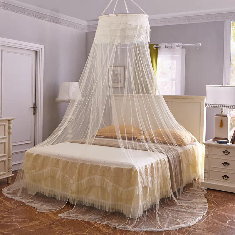 Mosquitera y dosel de cama, cortina cuadrada de estilo único, 1 puerta