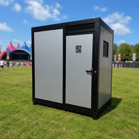 Toilettes préfabriquées portables de luxe, sanitaires modulaires mobiles, vente directe d'usine